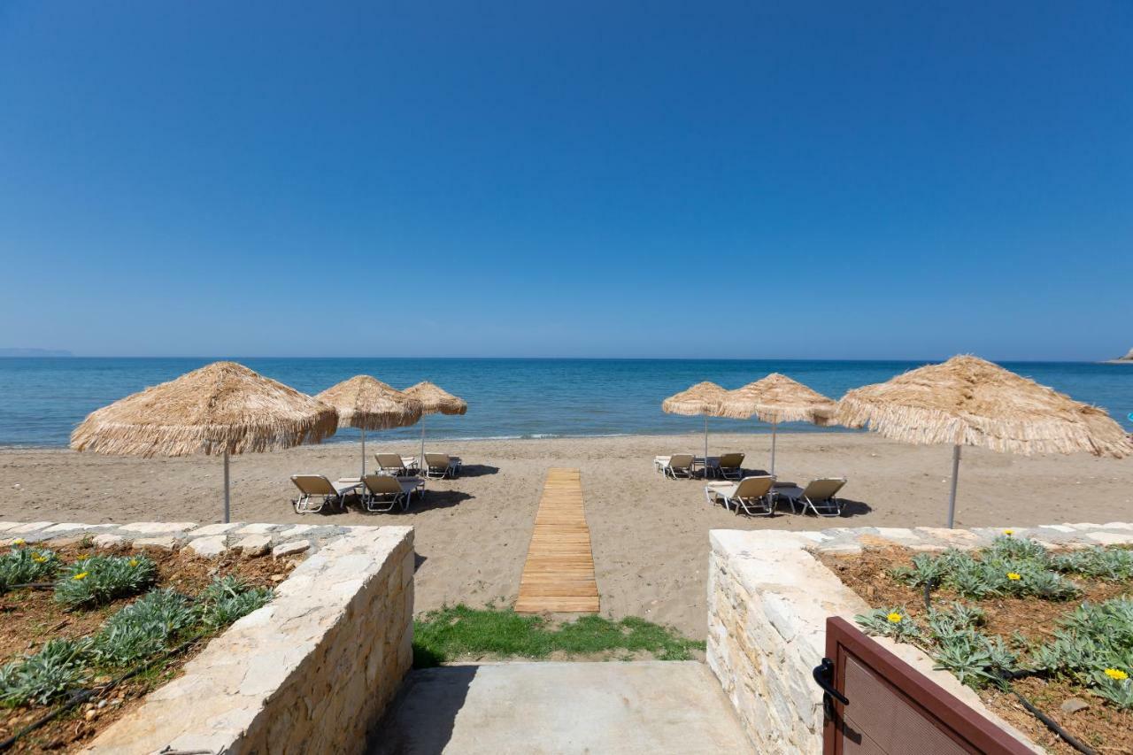 Espera Luxury Beach Front Residence With Pool & Bbq, By Thinkvilla Rethymno Exterior foto