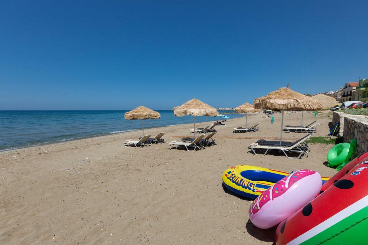 Espera Luxury Beach Front Residence With Pool & Bbq, By Thinkvilla Rethymno Exterior foto