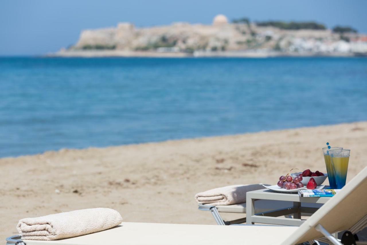Espera Luxury Beach Front Residence With Pool & Bbq, By Thinkvilla Rethymno Exterior foto
