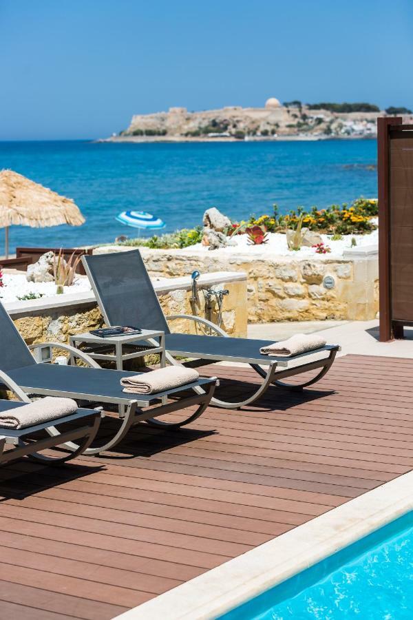 Espera Luxury Beach Front Residence With Pool & Bbq, By Thinkvilla Rethymno Exterior foto