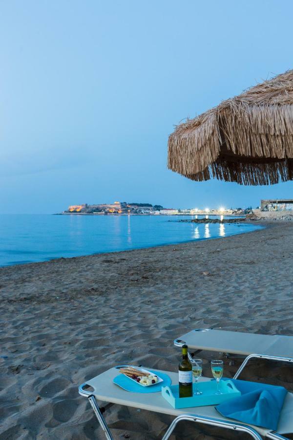 Espera Luxury Beach Front Residence With Pool & Bbq, By Thinkvilla Rethymno Exterior foto